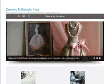 Tablet Screenshot of irinaaslanova.com